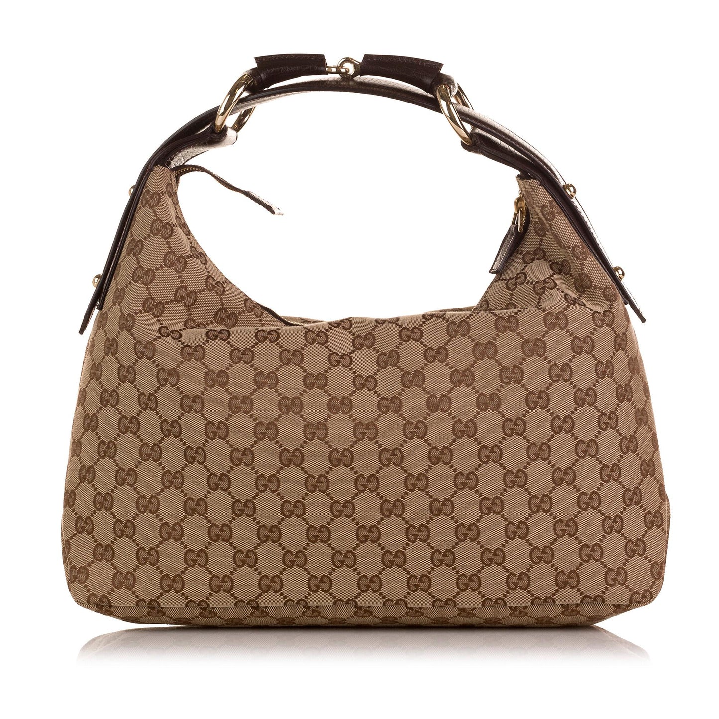 Gucci GG Canvas Horsebit Hobo (i65Xy9)
