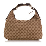 Gucci GG Canvas Horsebit Hobo (i65Xy9)