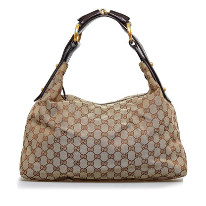 Gucci GG Canvas Horsebit Hobo (Df8Cbe)