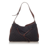 Gucci GG Canvas Horsebit Shoulder Bag (SHG-32909)