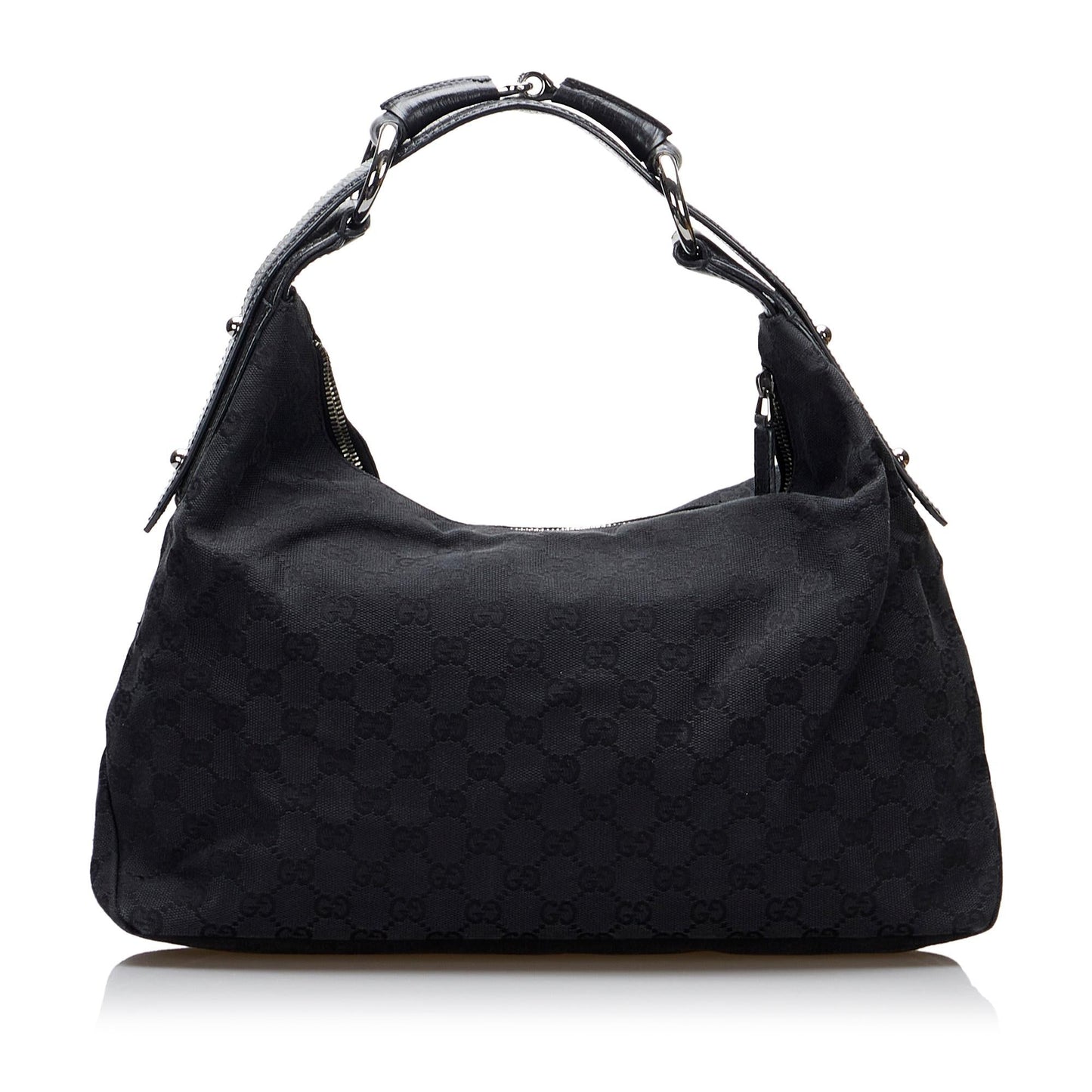 Gucci GG Canvas Horsebit Shoulder Bag (wbDRzT)