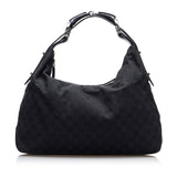 Gucci GG Canvas Horsebit Shoulder Bag (wbDRzT)