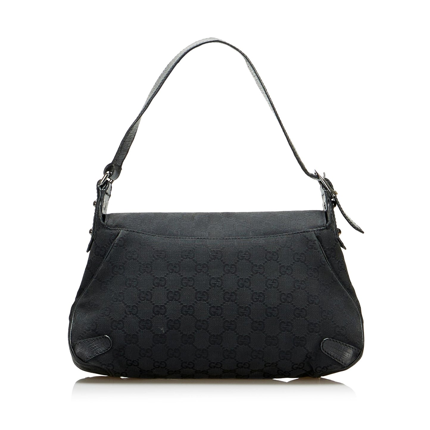 Gucci GG Canvas Horsebit Shoulder Bag (Tiyfj5)