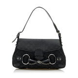 Gucci GG Canvas Horsebit Shoulder Bag (Tiyfj5)