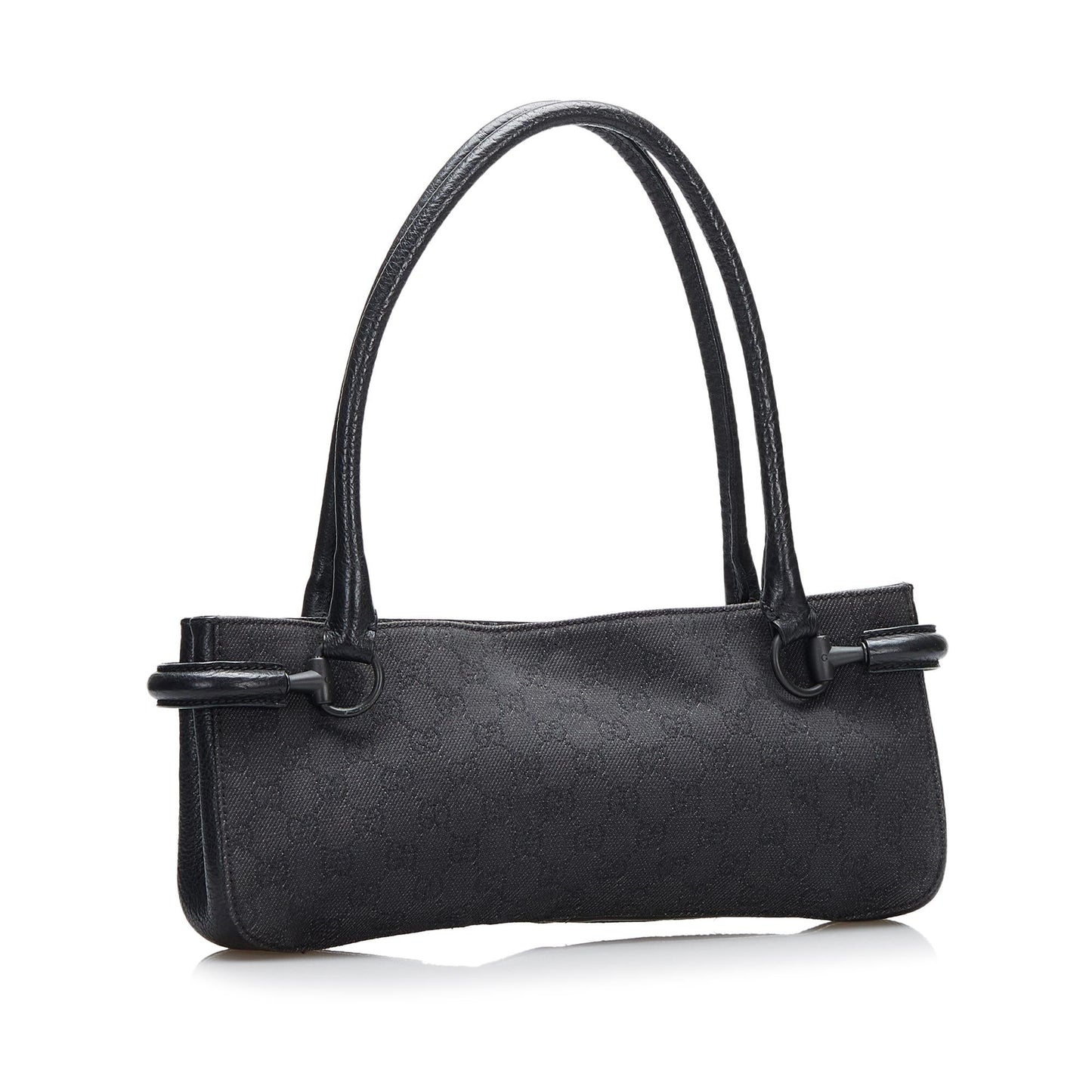 Gucci GG Canvas Horsebit Shoulder Bag (QoPRpW)