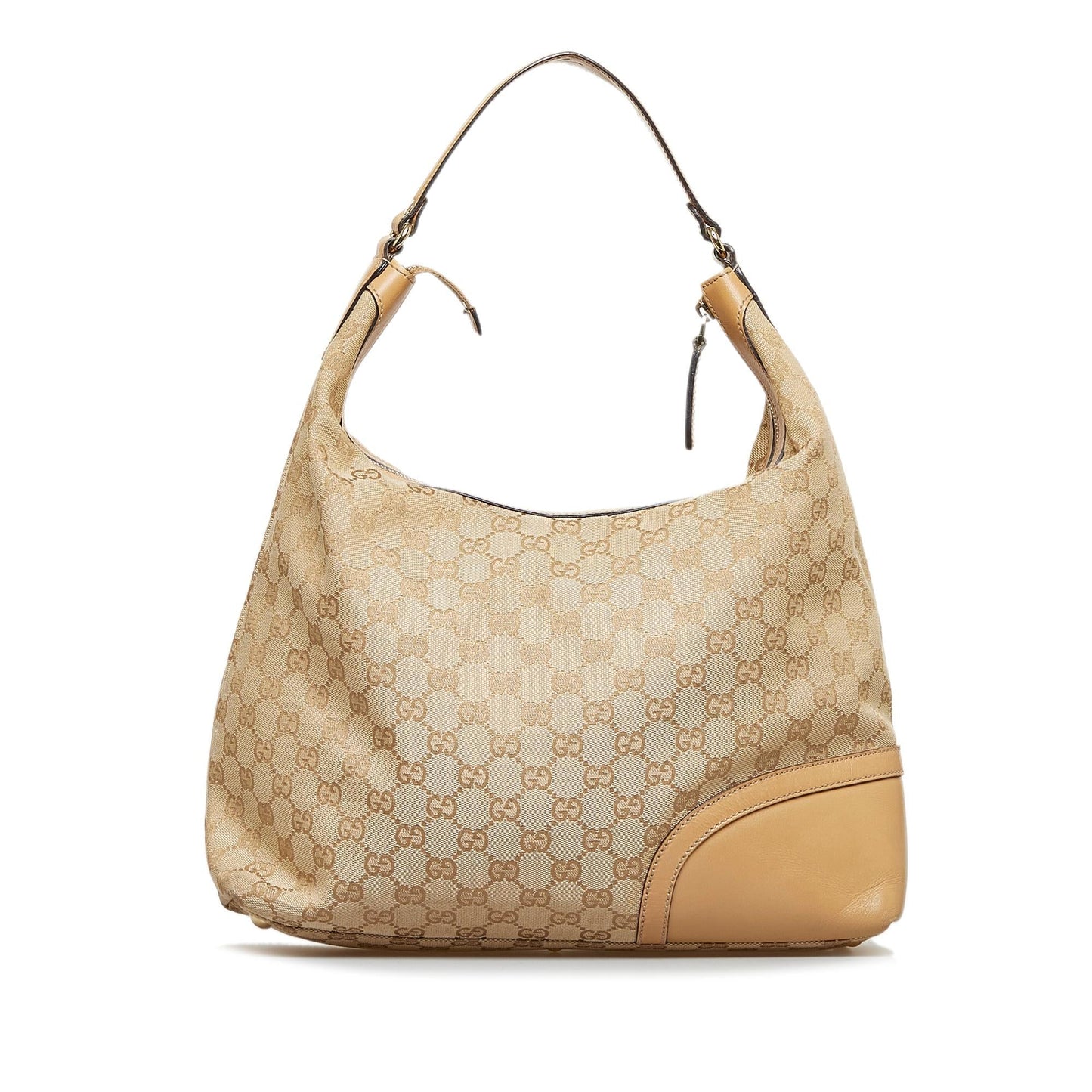 Gucci GG Canvas Horsebit Shoulder Bag (5o8Rw5)