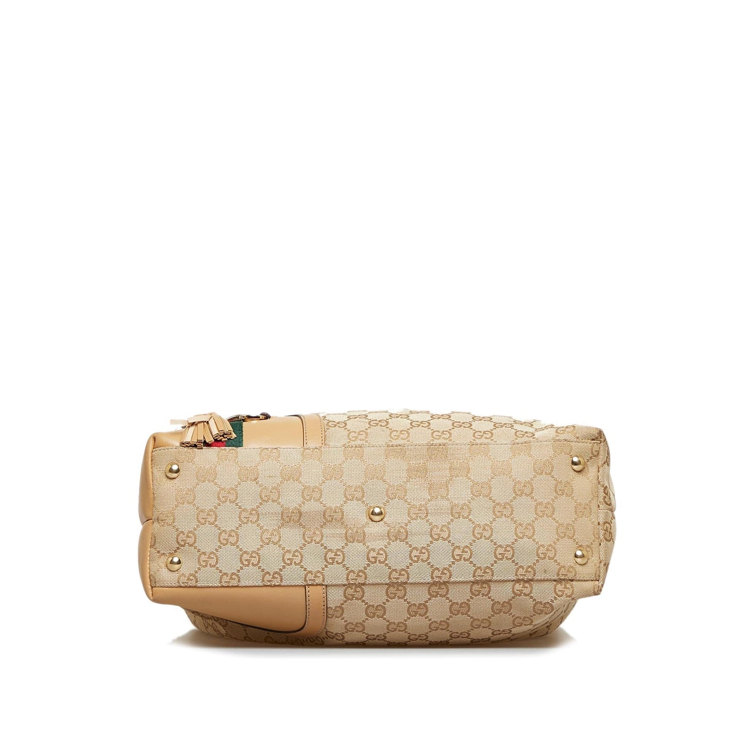 Gucci GG Canvas Horsebit Shoulder Bag (5o8Rw5)