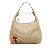 Gucci GG Canvas Horsebit Shoulder Bag (5o8Rw5)