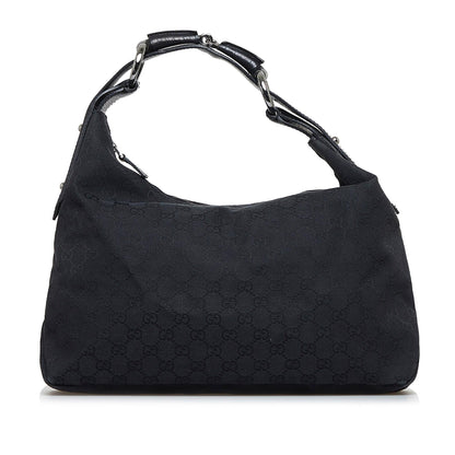 Gucci GG Canvas Horsebit Shoulder Bag (rc6XaO)