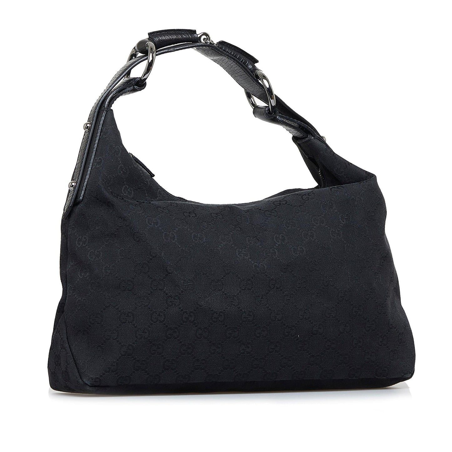 Gucci GG Canvas Horsebit Shoulder Bag (rc6XaO)