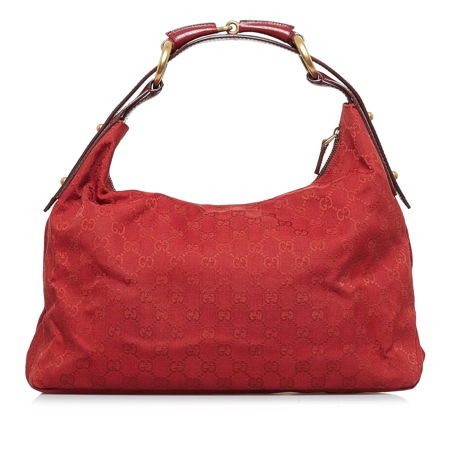 Gucci GG Canvas Horsebit Shoulder Bag (uF7nDd)