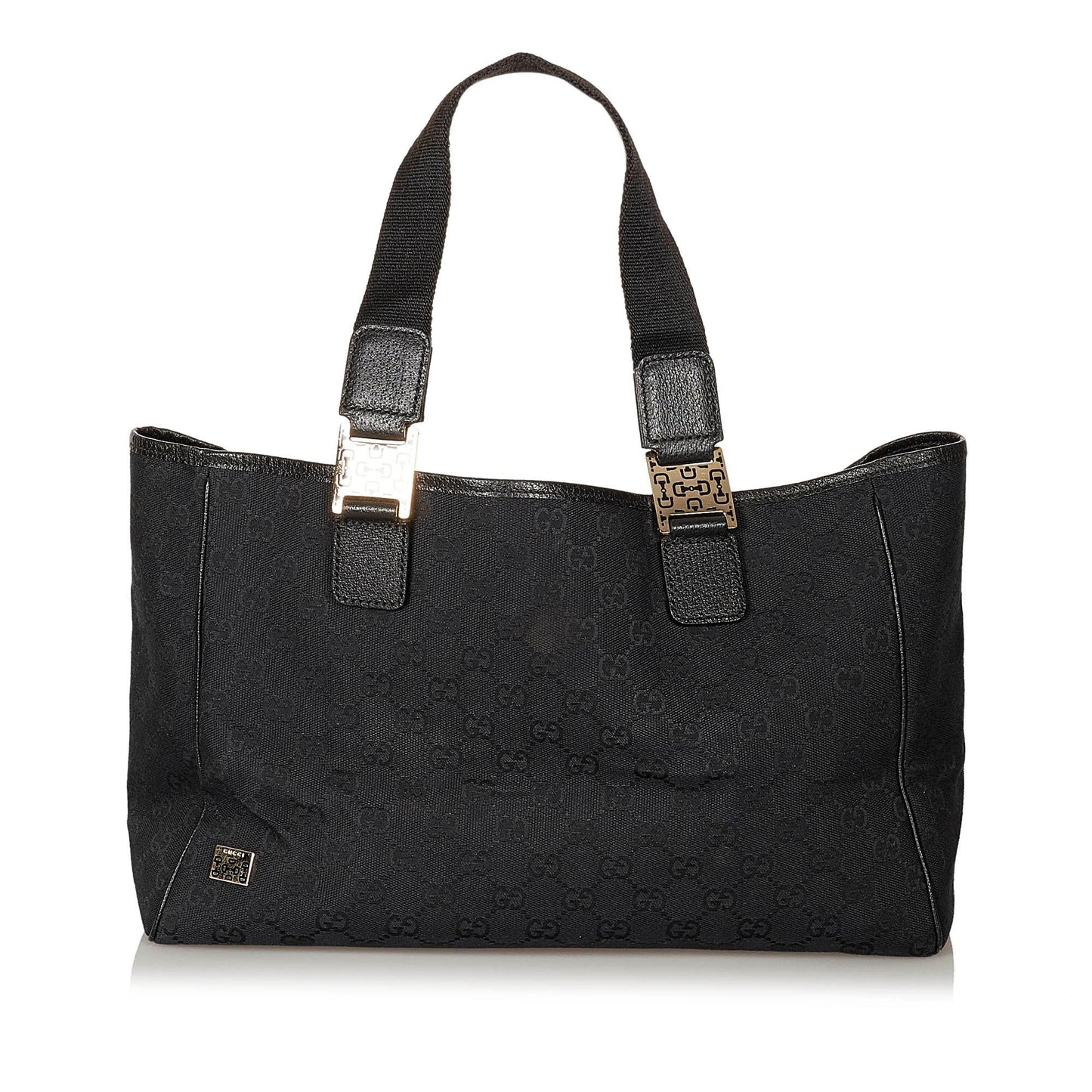 Gucci GG Canvas Horsebit Tote Bag (31976)