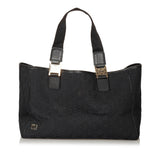 Gucci GG Canvas Horsebit Tote Bag (SHG-31976)