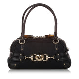 Gucci GG Canvas Horsebit Wave Handbag (31049)