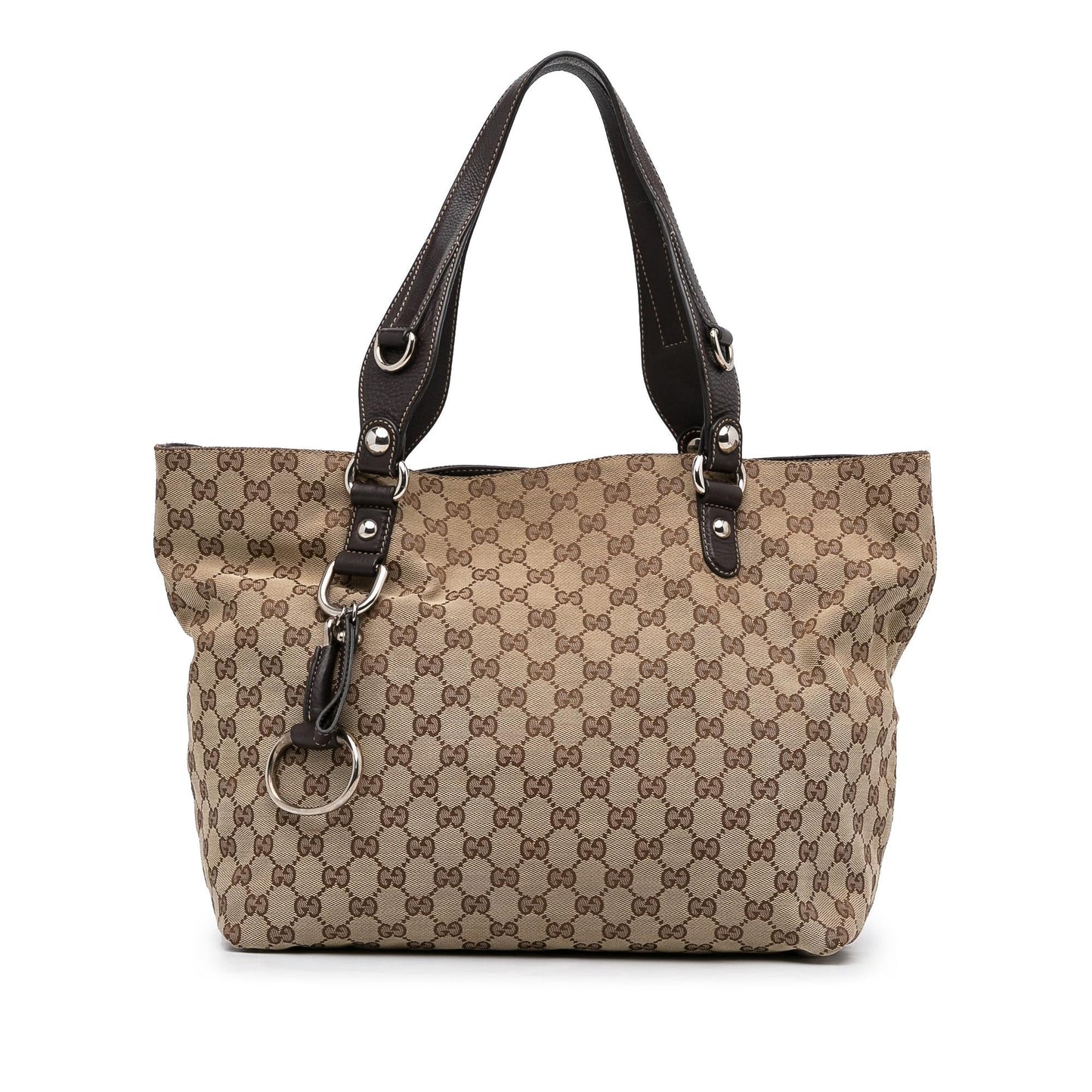Gucci GG Canvas Icon Bit Tote (e1bc9h)