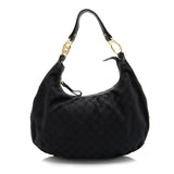 Gucci GG Canvas Interlocking G Medium Hobo (SHF-23929)