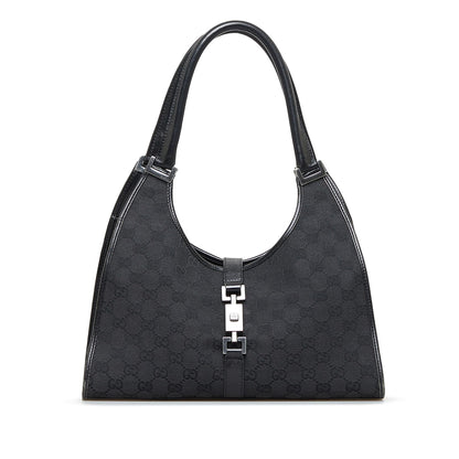 Gucci GG Canvas Jackie Bardot (EeJrV5)