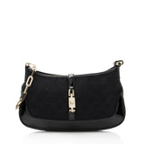 Gucci GG Canvas Jackie Chain Small Shoulder Bag (SHF-MrNplz)