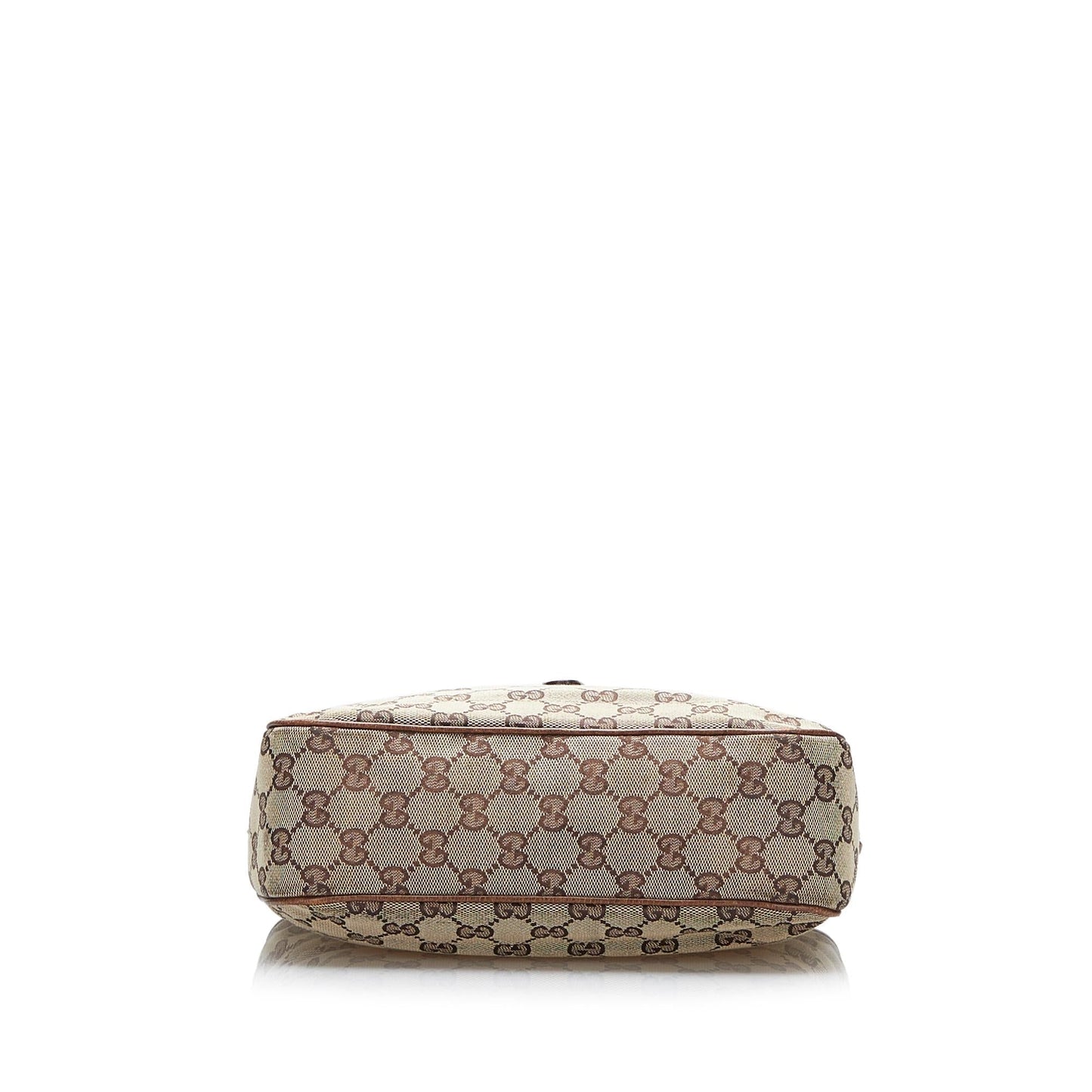 Gucci GG Canvas Jackie Piston Lock Handbag (oonzW2)