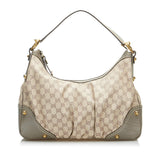 Gucci GG Canvas Jockey Shoulder Bag (L42G2r)