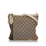 Gucci GG Canvas Jolicoeur Crossbody Bag (33826)