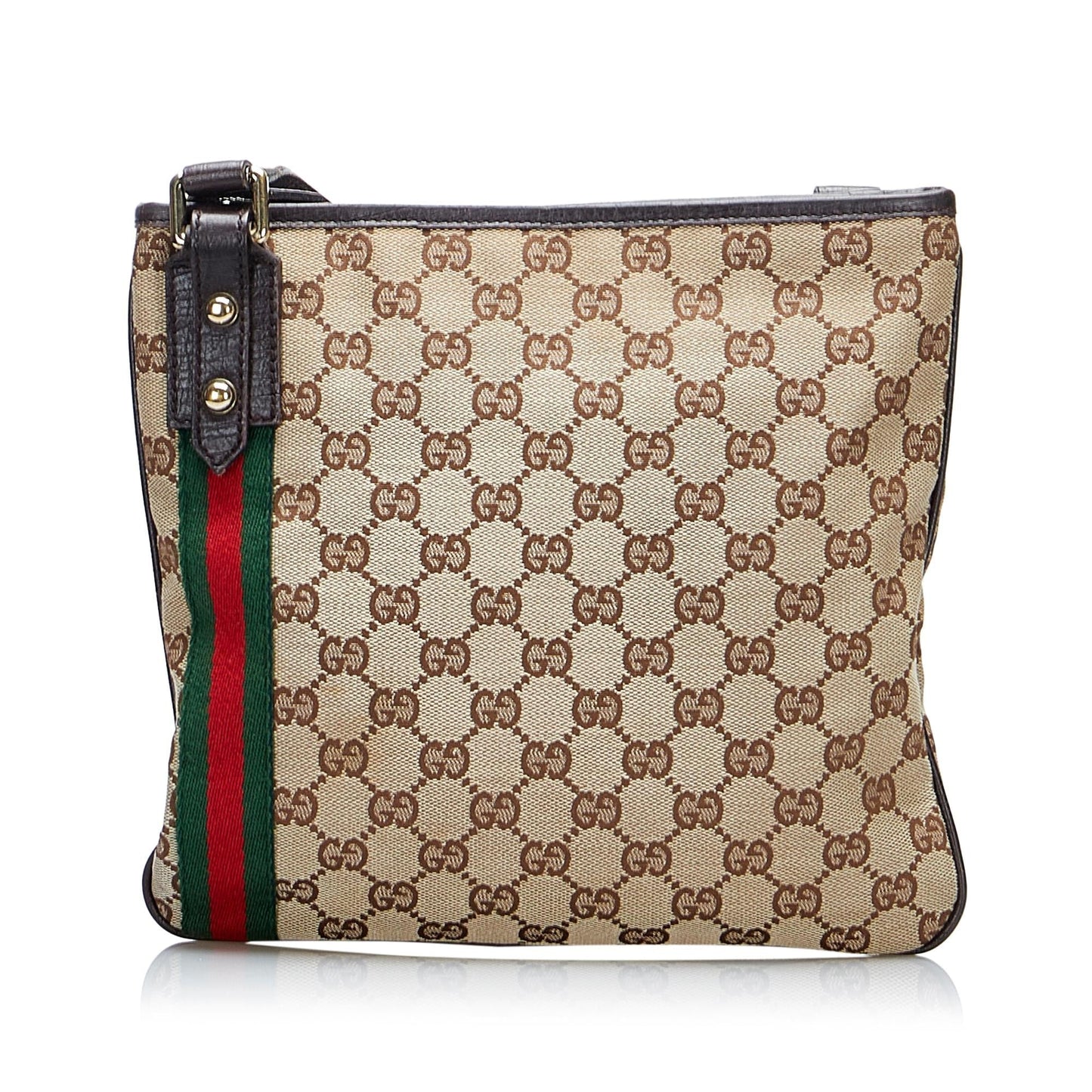 Gucci GG Canvas Jolicoeur Crossbody (0Pg20f)
