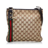 Gucci GG Canvas Jolicoeur Crossbody (0Pg20f)