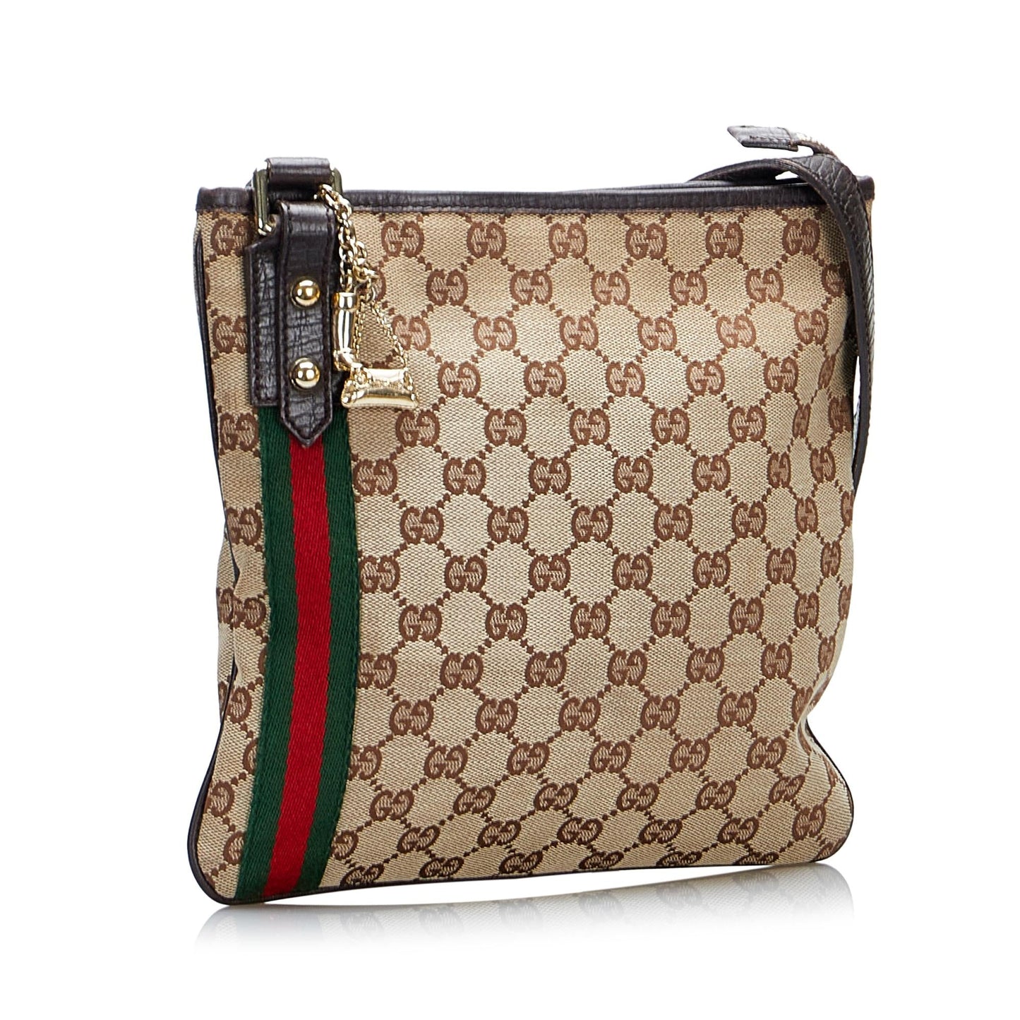 Gucci GG Canvas Jolicoeur Crossbody (0Pg20f)