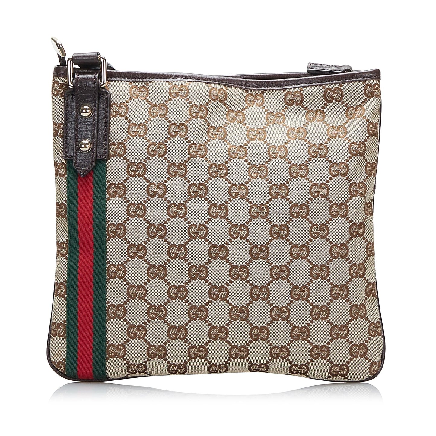Gucci GG Canvas Jolicoeur Crossbody (wzUiyI)