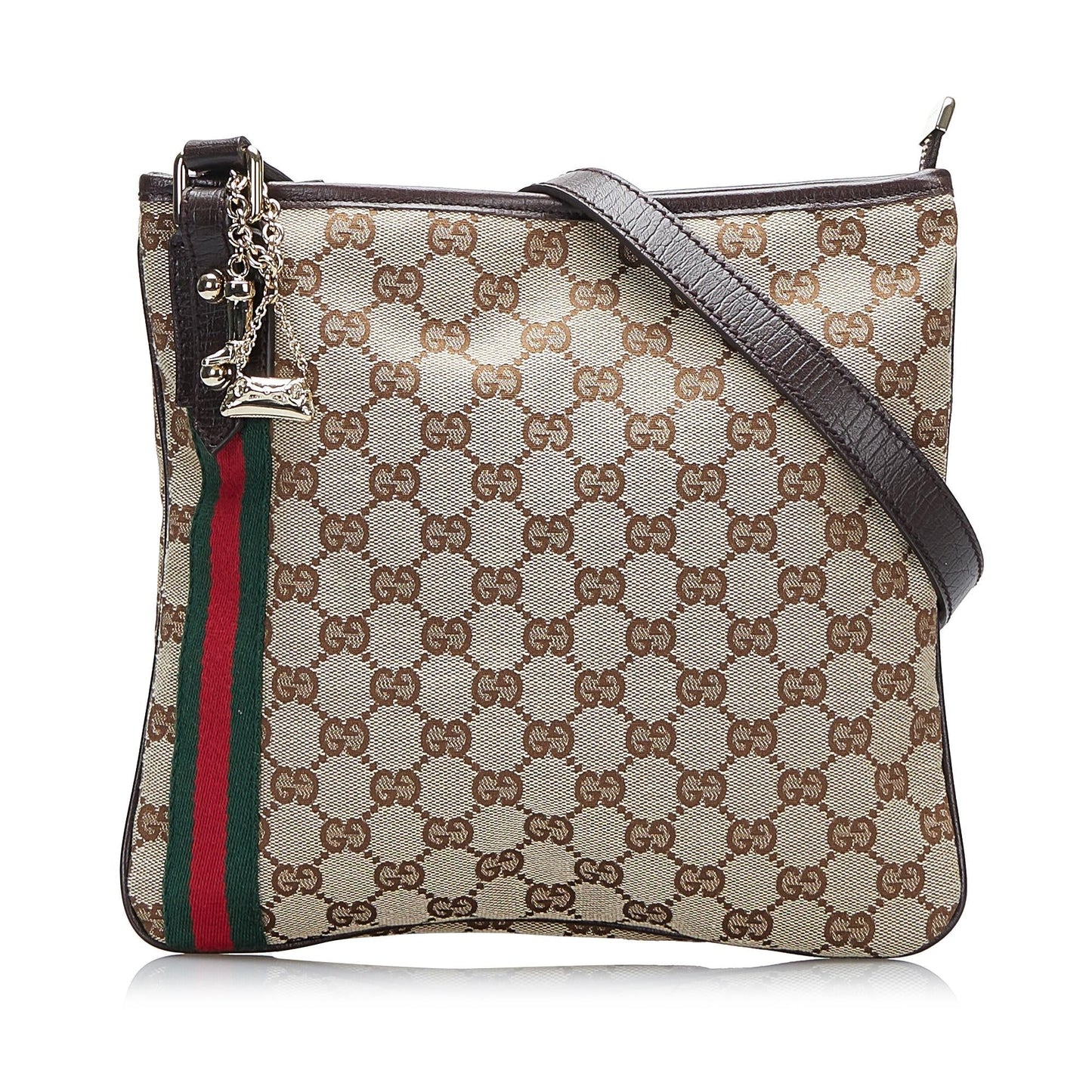 Gucci GG Canvas Jolicoeur Crossbody (wzUiyI)