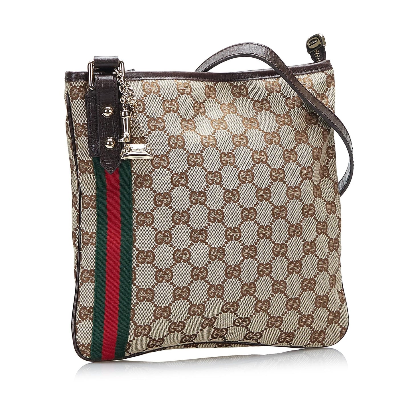 Gucci GG Canvas Jolicoeur Crossbody (wzUiyI)