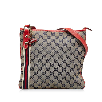 Gucci GG Canvas Jolicoeur Crossbody (Jh4DuX)