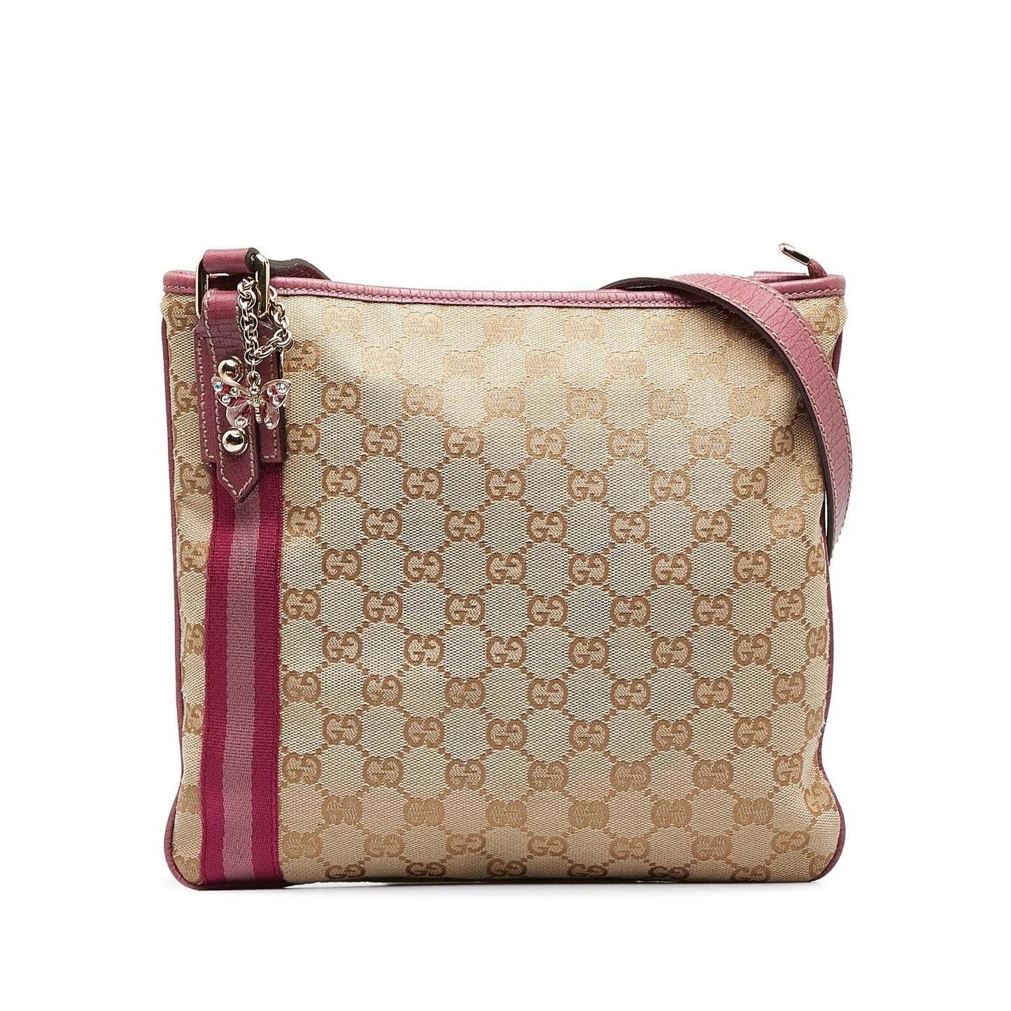 Gucci GG Canvas Jolicoeur Crossbody (HdKVjm)