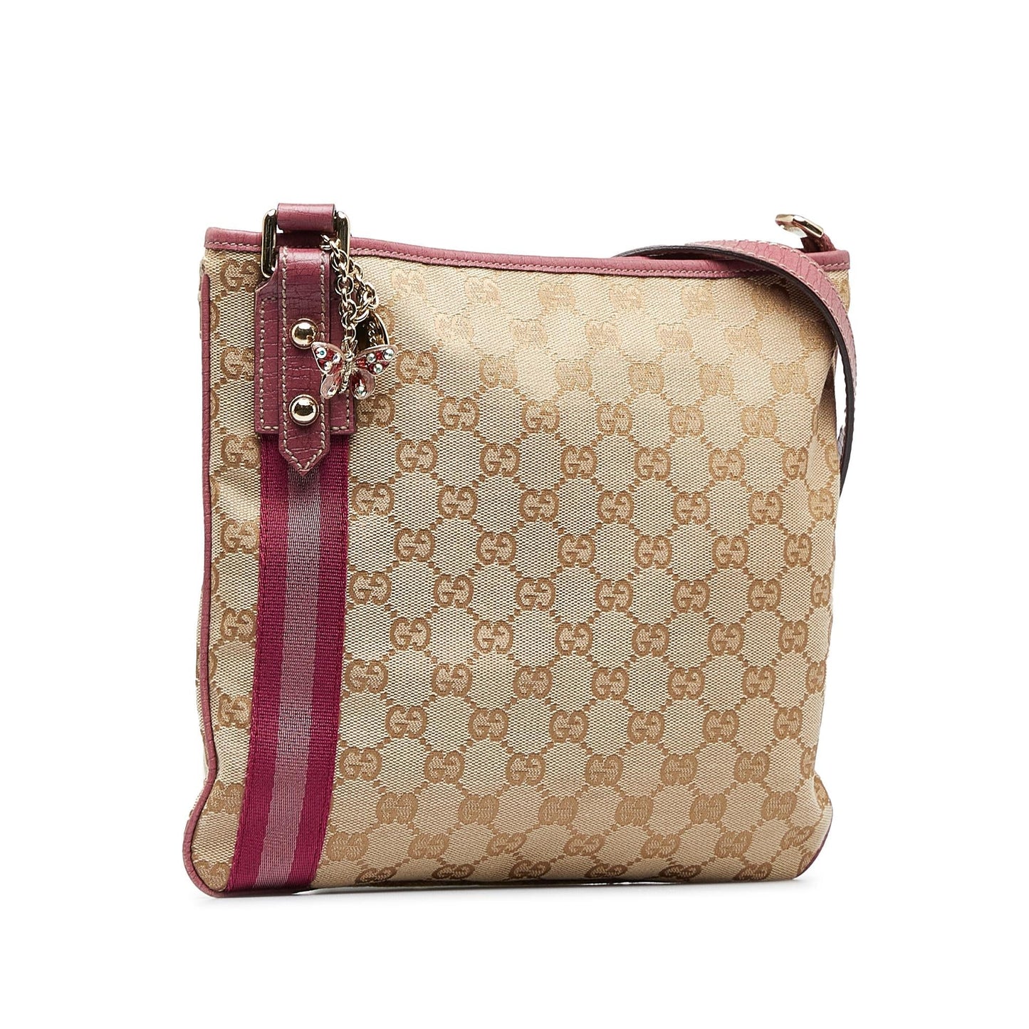 Gucci GG Canvas Jolicoeur Crossbody (HdKVjm)