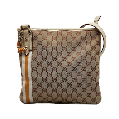 Gucci GG Canvas Jolicoeur Crossbody (mSVWxI)