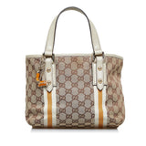 Gucci GG Canvas Jolicoeur Handbag (URCzfD)