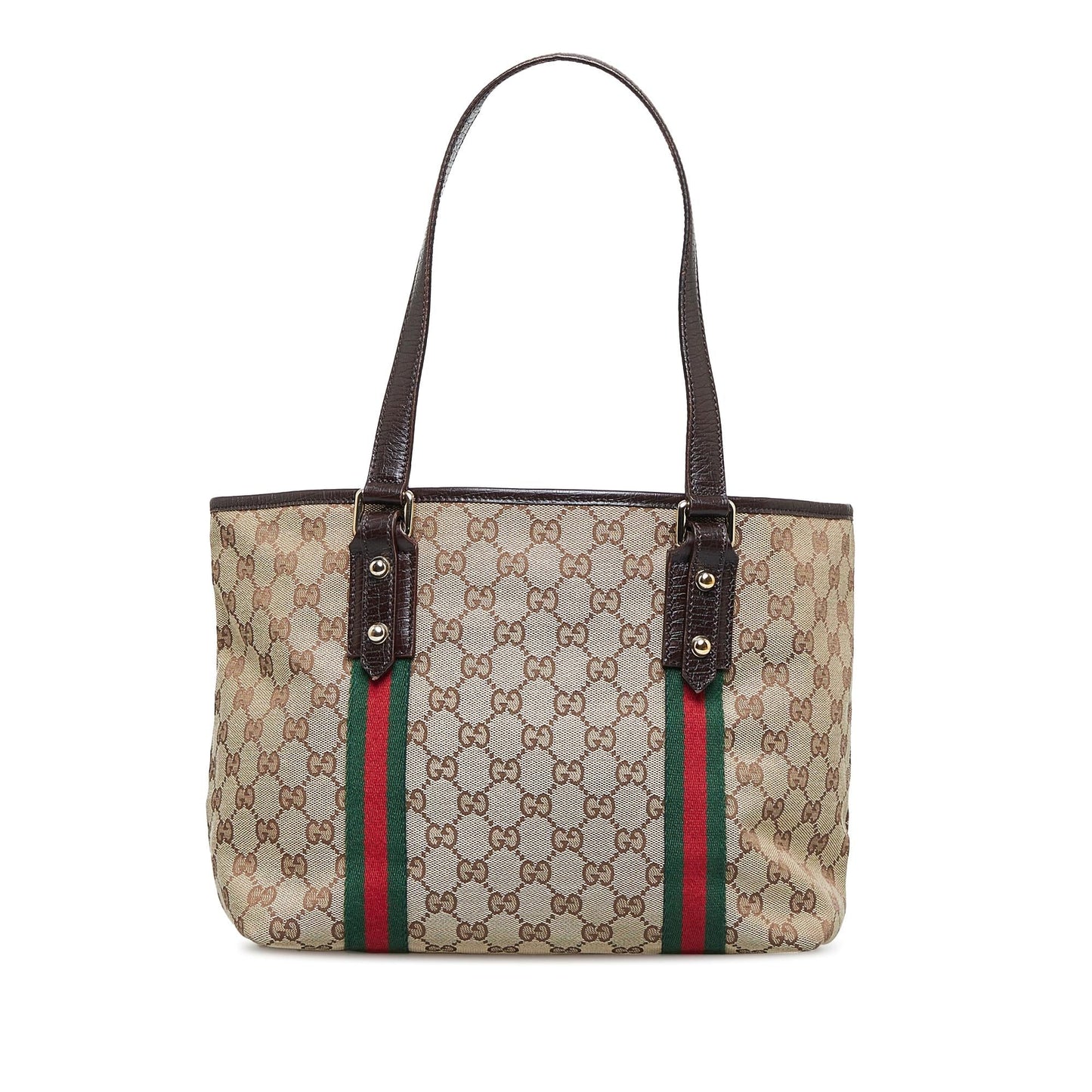 Gucci GG Canvas Jolicoeur Handbag (9PVdSh)