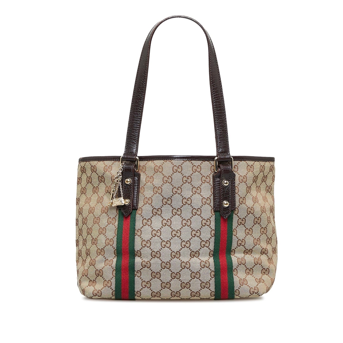 Gucci GG Canvas Jolicoeur Handbag (9PVdSh)