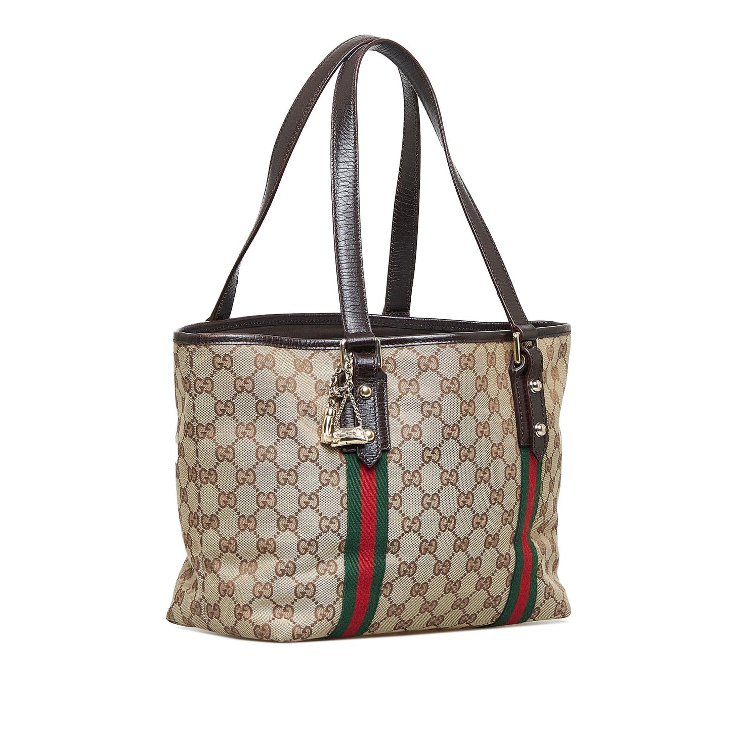 Gucci GG Canvas Jolicoeur Handbag (9PVdSh)