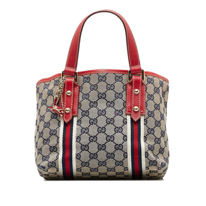 Gucci GG Canvas Jolicoeur Handbag (XPh3cQ)