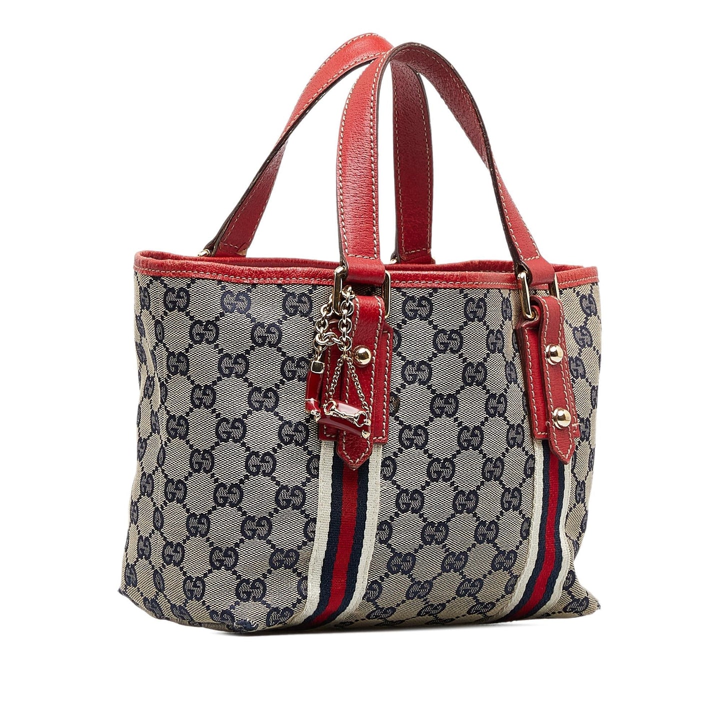 Gucci GG Canvas Jolicoeur Handbag (XPh3cQ)