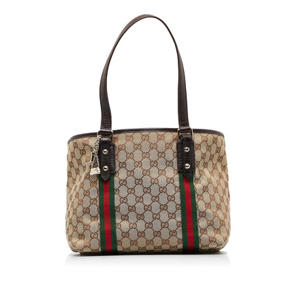 Gucci GG Canvas Jolicoeur Handbag (zAjIcs)