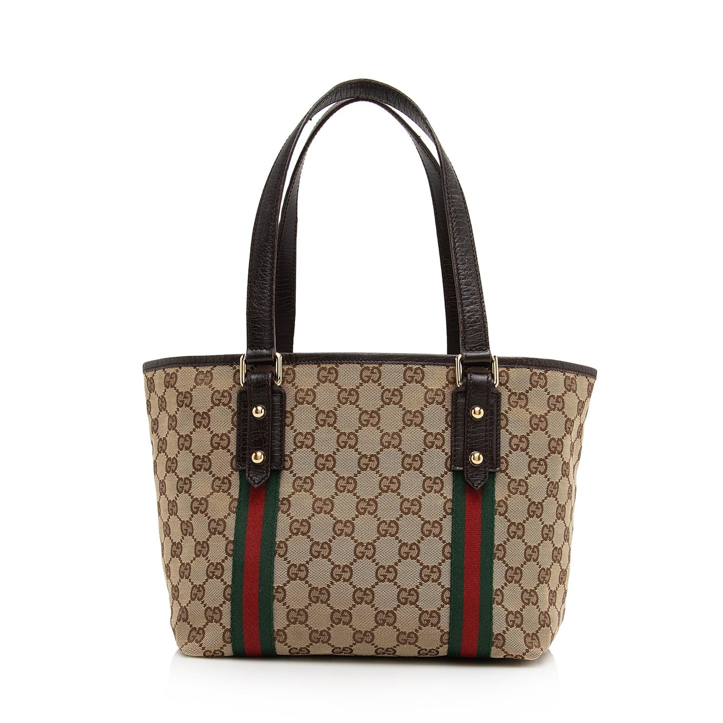Gucci GG Canvas Jolicoeur Medium Tote (SHF-22938)