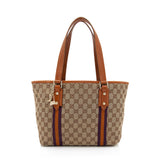 Gucci GG Canvas Jolicoeur Medium Tote (SHF-JDa0i6)