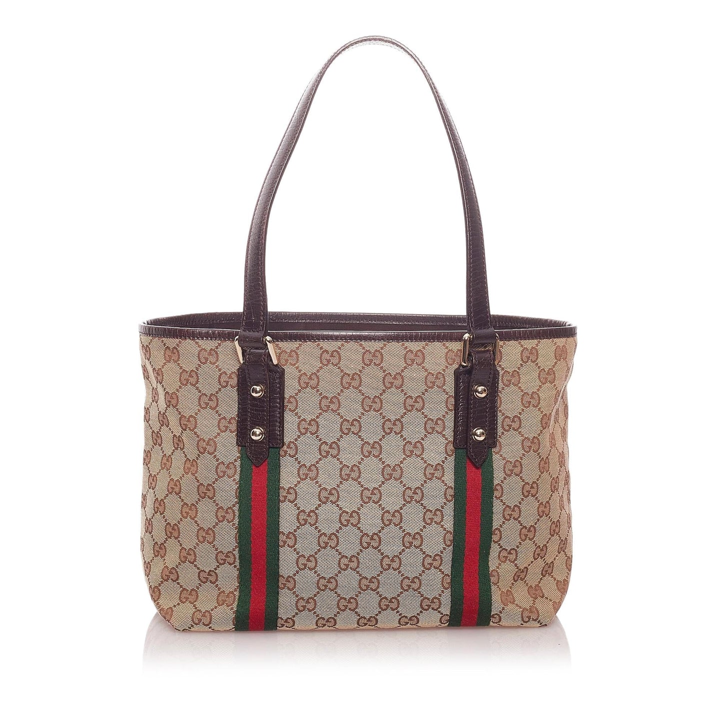 Gucci GG Canvas Jolicoeur Tote Bag (SHG-29116)
