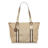 Gucci GG Canvas Jolicoeur Tote Bag (31269)