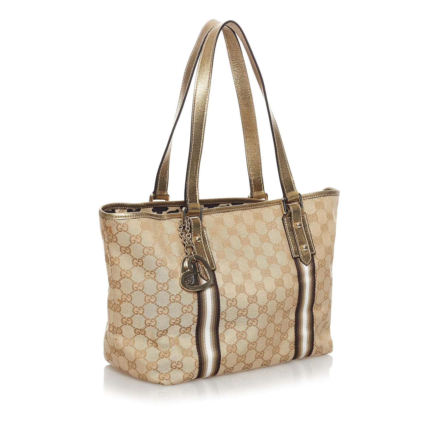 Gucci GG Canvas Jolicoeur Tote Bag (SHG-31269)