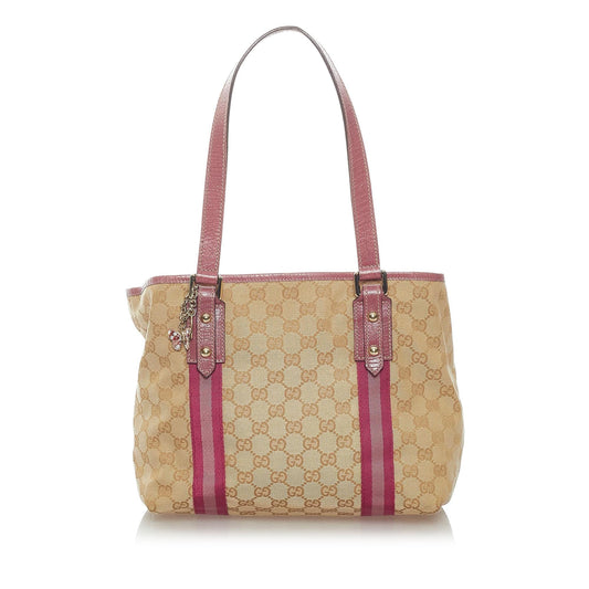 Gucci GG Canvas Jolicoeur Tote Bag (34727)