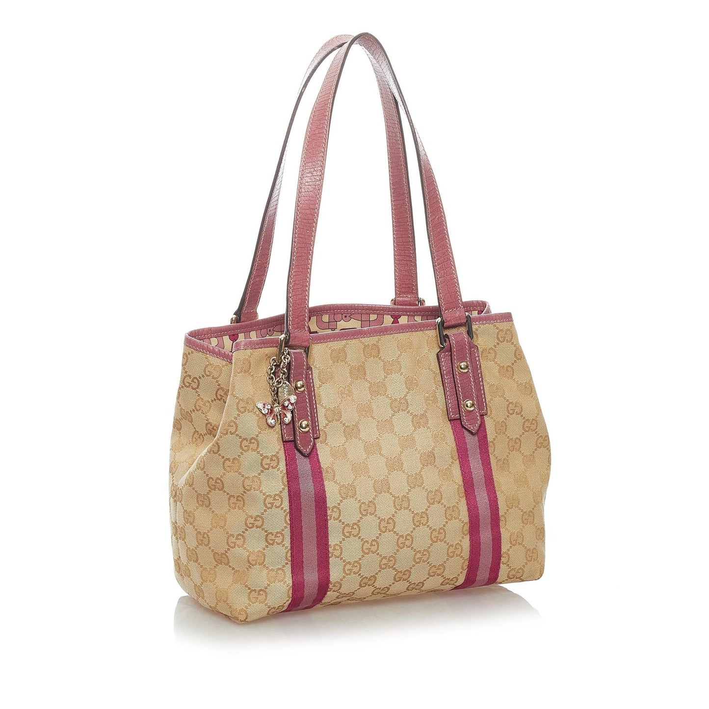 Gucci GG Canvas Jolicoeur Tote Bag (34727)