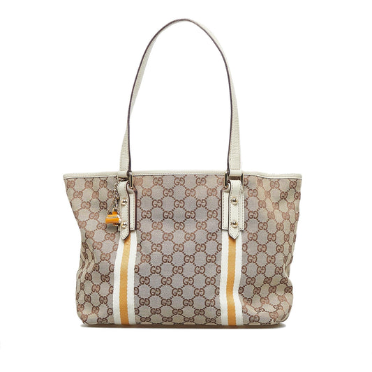 Gucci GG Canvas Jolicoeur Tote Bag (yxc9bo)